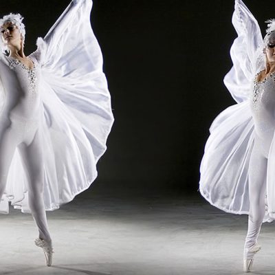AJK Entertainment Agency | Winged Christmas Ballerinas