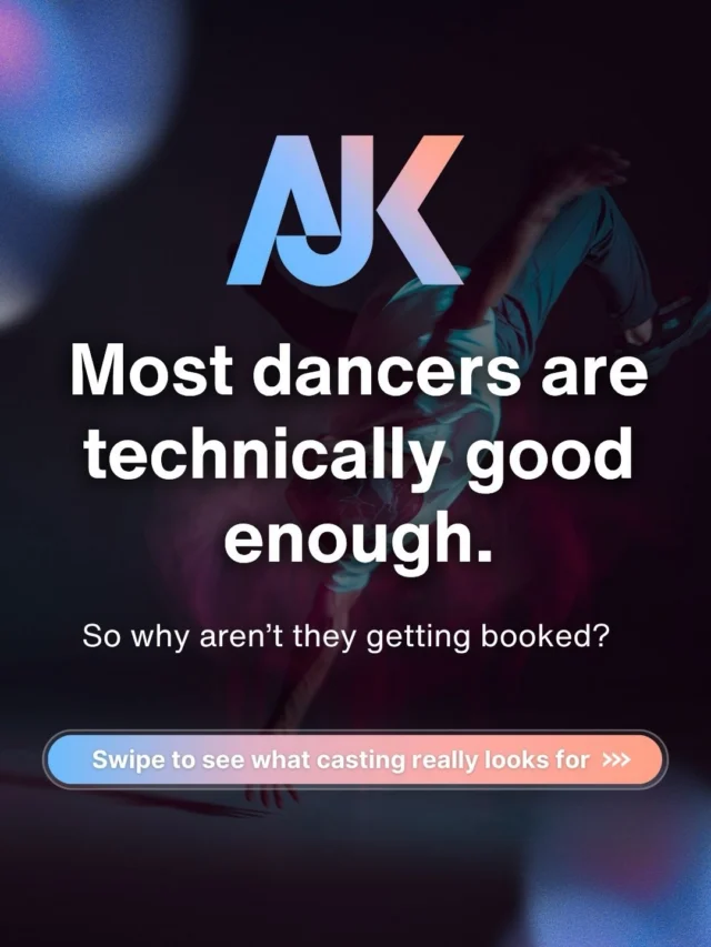 Most dancers aren’t lacking talent.

They’re lacking clarity.

Clarity on:
 → What casting teams are actually looking for
 → How to approach auditions/castings with clarity 
 → What makes someone stand out professionally

And that’s often the difference between getting shortlisted… or getting overlooked.

That’s what “Show Up Ready” is built around.

A focused, small group workshop designed to give you real insight into how this industry works — and how to position yourself more effectively in castings.

📅 BASE Studios - Saturday 25th April
 👥 Limited to 20 dancers 
Final spaces remaining.

🔗 Link in bio to register

.
.
.
.

#AJKAgency #DancersUK #DanceIndustry #Casting
#AuditionTips
SelfTape