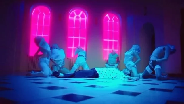 MARIANNE Music Video @fontainesband 

Our amazing Ritual Dancers & Contortionist:

Pfion Vince @pfionvince
Claudia Maybury @_claudiarose_
Claudia Hughes @claudiacontortionist

Directed by @davemeyers @camgoodfriend
Produced by @maggiecurwin @pdigioia_
Choreographed by @meshhenrydance
DOP @jackexton

Costume @veritymaylane assisted by @hollymilk @goldiimochaa
Make up @joebrooksmakeup assisted by Phoebe Heard + Lily Belle
Hair @makeupbyrossino + @creativemindsconnected team @jamie.arnold_makeup @iamkacysmith
.
.
.
.

#AJKAgency #MusicVideo #TalentAgency #FontainesBand #NewMusic